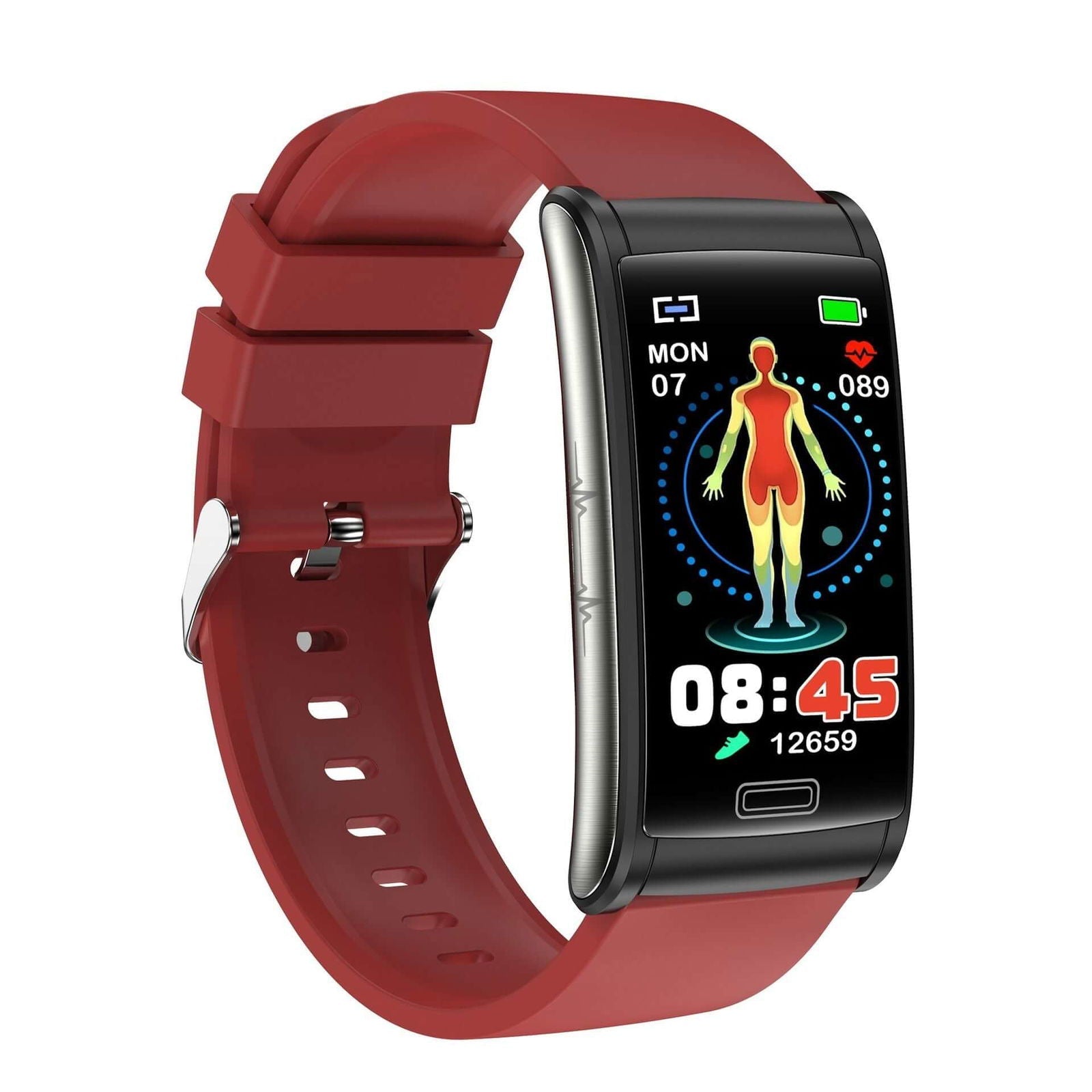 E600 Smart Watch – 1.47" Touch Screen, ECG, Health & Fitness - Phitness Pro Ltdoption1#E600 1.47 - inch Full touch screen Egg roll smartwatch ECG blood glucose oxygen health fitness E600 smart watch band Bracelet, Stay on top of your health with our Full Touch Screen Smartwatch. Featuring ECG and blood glucose monitoring., Phitness Pro Ltd