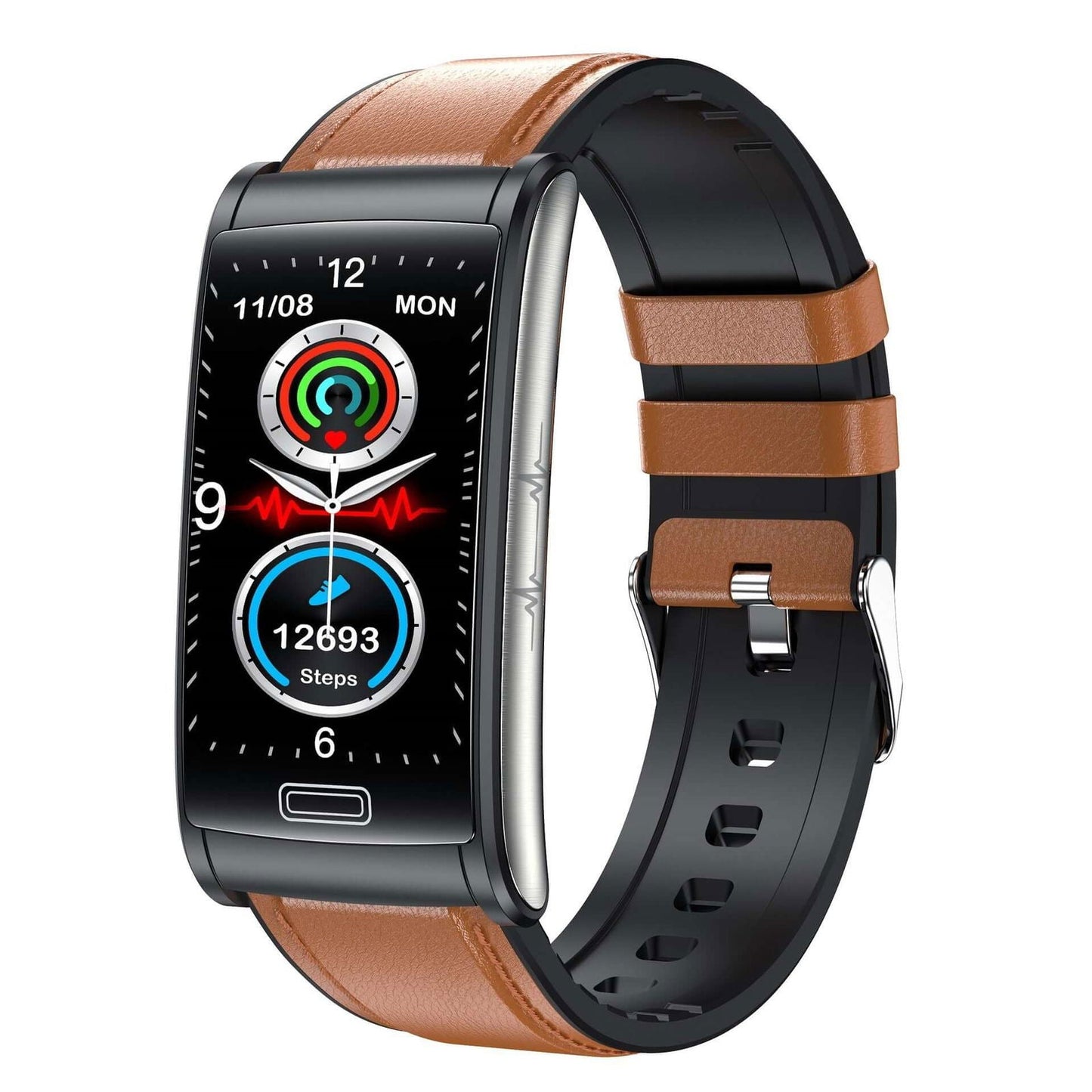 E600 Smart Watch – 1.47" Touch Screen, ECG, Health & Fitness - Phitness Pro Ltdoption1#E600 1.47 - inch Full touch screen Egg roll smartwatch ECG blood glucose oxygen health fitness E600 smart watch band Bracelet, Stay on top of your health with our Full Touch Screen Smartwatch. Featuring ECG and blood glucose monitoring., Phitness Pro Ltd