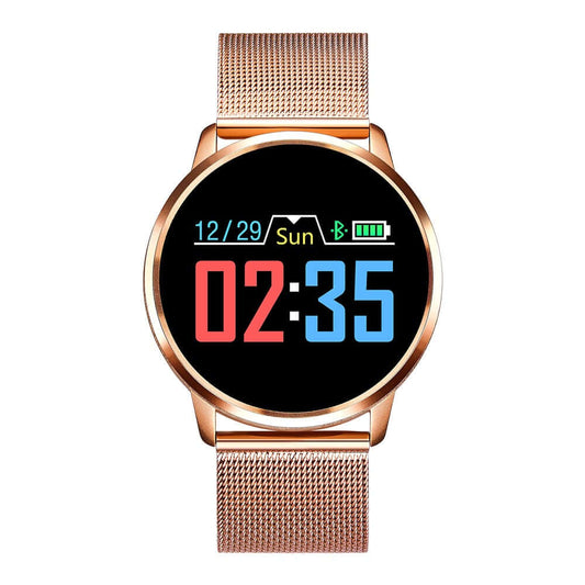 Rundoing Q8 Women's Smart Watch - Fitness Tracker by Phitness Pro Ltd, designed for health monitoring, activity tracking, and stylish wear. It features advanced sensors for heart rate, sleep, and step tracking, making it a versatile companion for fitness and daily life.